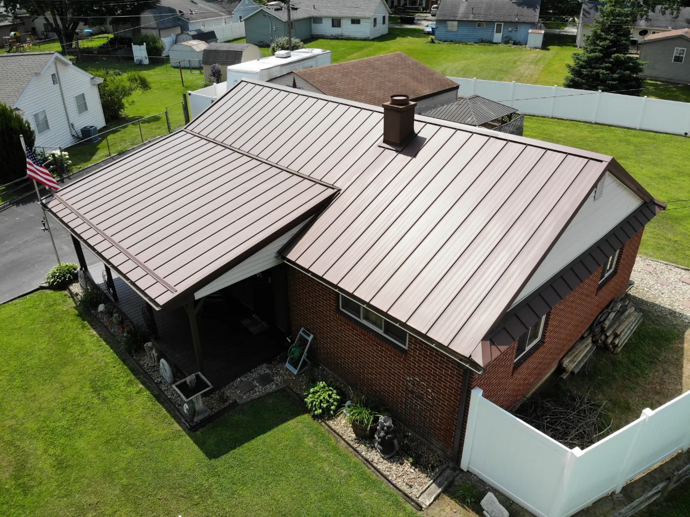 Commercial roof inspection documented in Asherwood